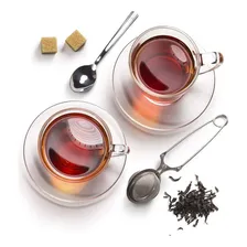 Kit 10 Infusores De Chá Inox Coador Peneira Ervas Qualidade Cor Metálico Foto mini  2