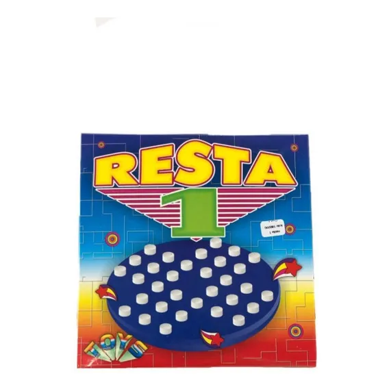 Kit 10 Jogo Resta 1 Educativo Brinquedo Lembrancinha Festa Foto 1