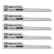 Kit 10 Lâminas Para Serra Tico-tico Pneumática Bimetal 24d Foto mini 4