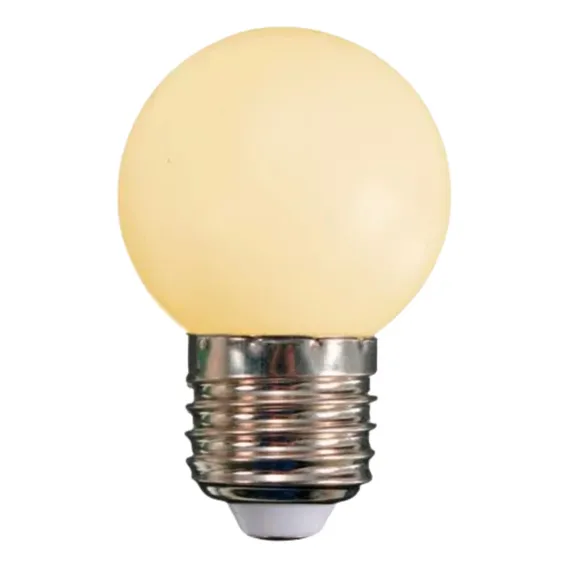 Kit 10 Lâmpada Bolinha Decorativa 3w Bivolt 3000k Bulbo G45 Foto 1