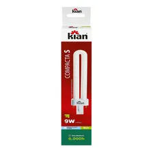 Kit 10 Lampada Compacta S Luminaria Pelicano 9w 2 Pinos Kian Foto mini  3