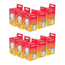 Kit 10 Lâmpada Led 15w 6500k Luz Branca - Ourolux Cor da luz Branca 6500k Foto  mini 1
