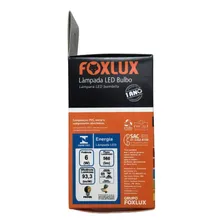 Kit 10 Lampada Led Bulbo A60 6w E27 3000k Amarela Bivolt Fox Foto mini 4