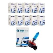 Kit 10 Lampada Super Branca H8 8500k 12v 35w Techone Foto mini 1