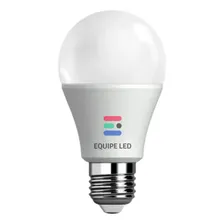Kit 10 Lâmpadas Bulbo Led 5w Bivolt E27 Branco E Frio Quente Luz 6500k Branco Frio 127/220V Foto mini  3