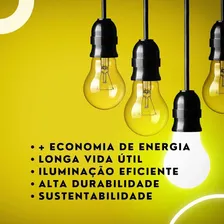 Kit 10 Lâmpadas Led Bulbo 6w Superled Ouro Biv 6500k Ourolux Foto mini  3