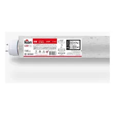 Kit 10 Lâmpadas Led Tubular Luz Neutra 9w Bivolt Glass Kian Foto mini 1