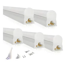 Kit 10 Led Tubular T5 120cm 20w C/calha Completa Luz Frio Foto mini 2