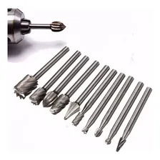 Kit 10 Limas Rotativas Tungstênio Gravação Micro Retifica Foto mini 2