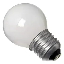 Kit 10 Lâmpada Bolinha Leitosa Incandescente 15w 220v E27 Foto mini 1
