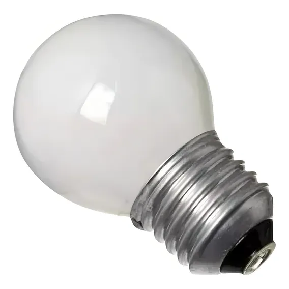 Kit 10 Lâmpada Bolinha Leitosa Incandescente 15w 220v E27 Foto 1