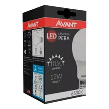 Kit 10 Lâmpada Bulbo 12w Branco Frio E27 Bivolt Avant Foto mini 3