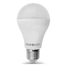 Kit 10 Lâmpada Led Bulbo 9w Branco Frio (6500k) - Ourolux Foto mini 2