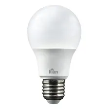 Kit 10 Lâmpada Led Bulbo A60 9w 3.000k Branca Quente Bivolt Foto mini 2