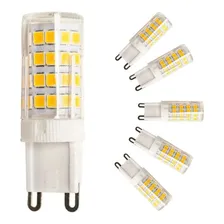 Kit 10 Lâmpada Led Halopin G9 5w Branco Frio 6000k Foto  mini 1