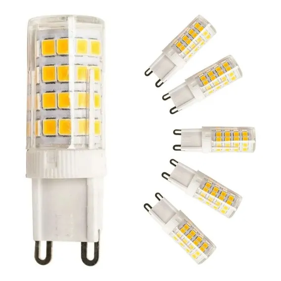 Kit 10 Lâmpada Led Halopin G9 5w Branco Frio 6000k Foto 1