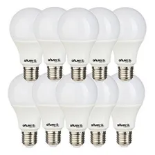 Kit 10 Lâmpadas Bulbo Led 9w 6500k Galaxy Foto mini 1