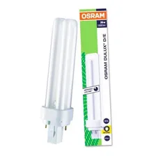 Kit 10 Lâmpadas Fluor Dulux D 26w Branca 840 2 Pinos Osram Foto mini 1
