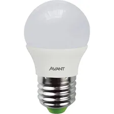 Kit 10 Lâmpadas Led Bolinha E27 Am 3000k 4w Bivolt Avant Foto mini 1