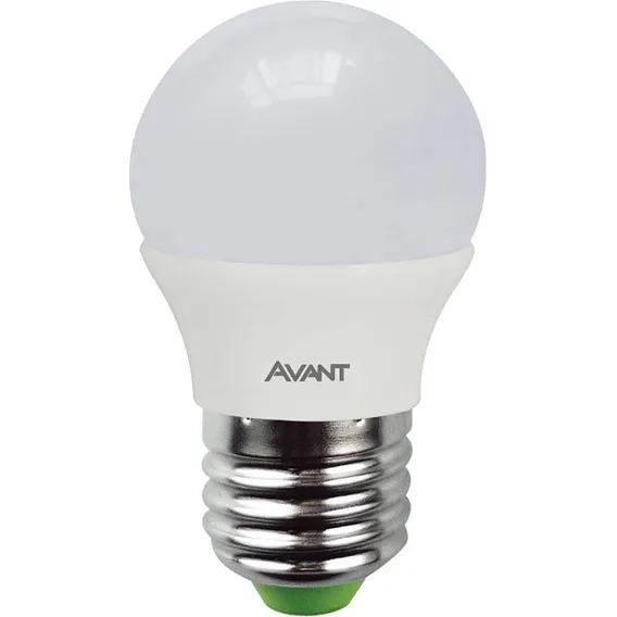 Kit 10 Lâmpadas Led Bolinha E27 Am 3000k 4w Bivolt Avant Foto 1