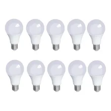 Kit 10 Lâmpadas Led Bulbo 9w 3000k (branco Quente) Foto mini 1