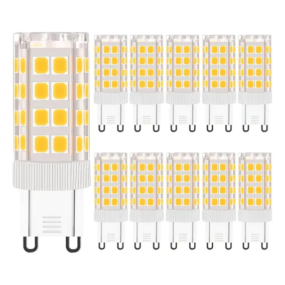 Kit 10 Lâmpadas Led G9 Halopim 5w Bivolt Luz Branco Frio Lumi Foto 1