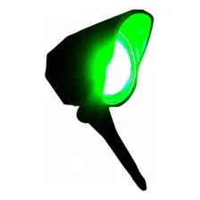 Kit 10 Luminaria Espeto Jardim 5w Verde Biv Prova Dagua Foxl Foto mini  2