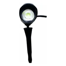 Kit 10 Luminaria Espeto Jardim 5w Verde Biv Prova Dagua Foxl Foto mini 4