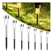 Kit 10 Luminária Luz Solar Balizador Espeto Para Jardim Foto mini  2