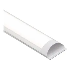 Kit 10 Luminárias Led Slim Tubular Sobrepor Linear 72w 240cm Estrutura Branco-frio Foto mini 4
