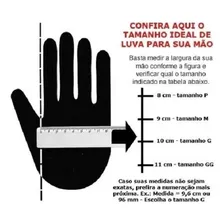 Kit 10 Luva Descartável NitrÃlica Supermax Preta Black 1000 Unidades Tamanho M Foto mini 3