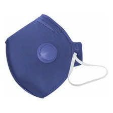 Kit 10 Máscara Descartável Pff2 Com Válvula Tripla Camada Epi Proteção Respiratória Contra Poeira, Névoas E Fumos Metálicos Com Ca Foto mini  2