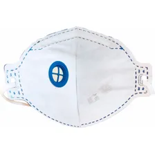 Kit 10 Máscara Descartável Pff2 Com Válvula Tripla Camada Epi Proteção Respiratória Contra Poeira, Névoas E Fumos Metálicos Com Ca Foto mini 4