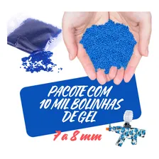 Kit 10 Mil Bolinhas De Gel Para Arma De Brinquedo Munição Cor Azul RDL ARMINHA Foto mini 1