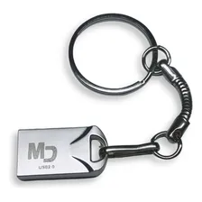 Kit 10 Mini Pendrive 8gb Atacado Masterdrive Platinum Origin Cor Preto/Prateado MD Foto  mini 1