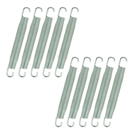 Kit 10 Molas De 18cm P/ Cama Elastica Pula Pula Henri Trampolim Foto 1