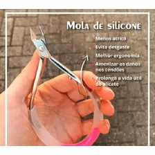 Kit 10 Molas De Silicone Profissional Alicate De CutÃculas Foto mini 4