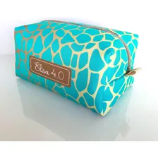 Kit 10 Necessaire Box G Personalizadas Logo Empresas Cor Personalizada Desenho Do Tecido Estampado Foto mini 3