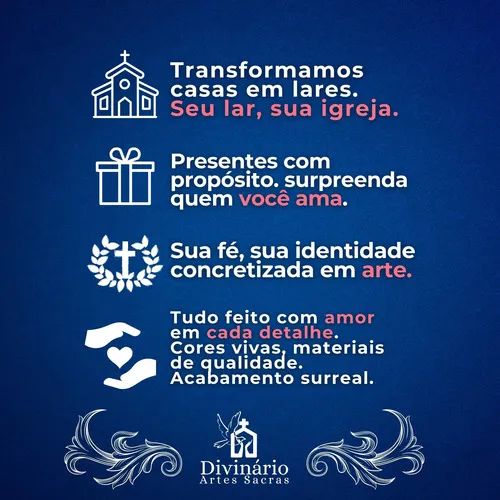Kit 10 Nossa Senhora Aparecida Painel Carro Metal 5cm Cor Prata Foto 1