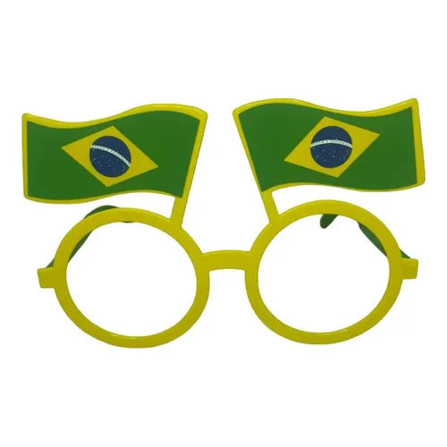 Kit 10 Óculos Brandeira Do Brasil Copa Do Mundo Foto 1