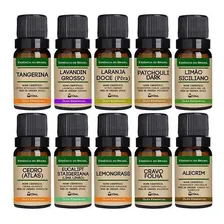 Kit 10 Óleos Essenciais Fragrâncias - 10ml Cada Foto mini 1