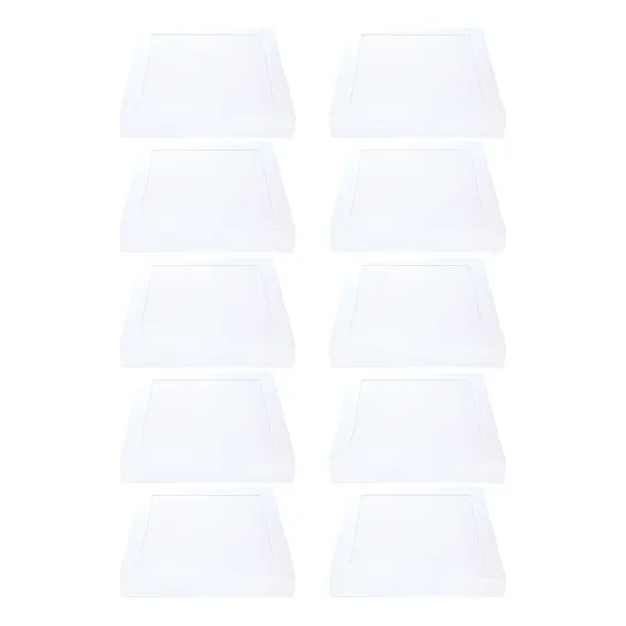 Kit 10 Painel Led Plafon Sobrepor Quadrado 18w 6500k Avant Foto 1
