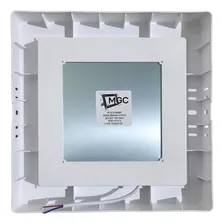 Kit 10 Painel Plafon De Led 18w Sobrepor Quadrado Branco Frio Mgc Bivolt Foto mini 4