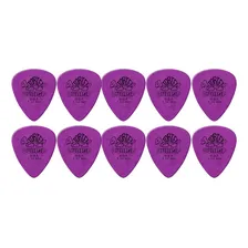 Kit 10 Palheta Tortex Dunlop U.s.a Roxo 1.14mm Foto  mini 1
