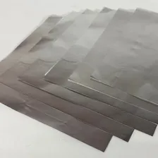 Kit 10 Papel Alumínio Narguile 40 Micras 50 Folhas Foto mini 4