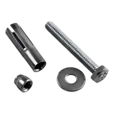Kit 10 Parafuso Chumbador Parabolt Cba 5/16 Foto mini  3