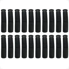 Kit 10 Pares De Manoplas Bike Punho Bicicleta Preta Cor Preto Foto mini 1
