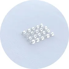 Kit 10 Pares Tarraxa Prata 925 Tarraxa Borboleta Foto mini 4