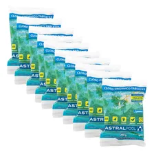 Kit 10 Pastilhas Tabletes Cloro Piscina 200g Foto  mini 1