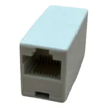 Kit 10 Pçs Emenda Rj45 Rj11 Utp 8x8 Cabo De Rede Lan Foto mini 1